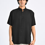 JACQUARD BAGGY FIT SHIRT