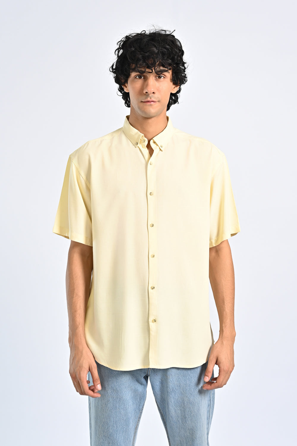 JACQUARD BAGGY FIT SHIRT