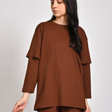 DOUBLE SLEEVE OVERSIZED TEE