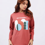 FULL-SLEEVE GRAPHIC TEE