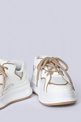 CHUNKY CONTRAST DETAIL SNEAKERS