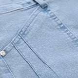 STRAIGHT FIT JEANS WITH POCKET DETAIL