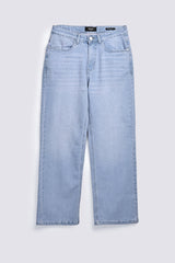 TINTED WIDE LEG DENIM