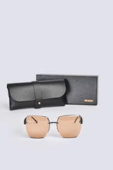 RETRO SEMI RIM SUNGLASSES