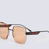 RETRO SEMI RIM SUNGLASSES