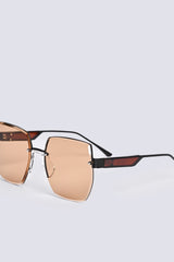 RETRO SEMI RIM SUNGLASSES