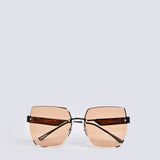 RETRO SEMI RIM SUNGLASSES