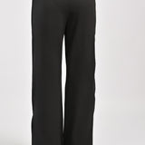 SOFT KNIT WIDE LEG TROUSERS