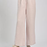 WIDE LEG RIPPLE TROUSER