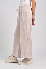 WIDE LEG RIPPLE TROUSER