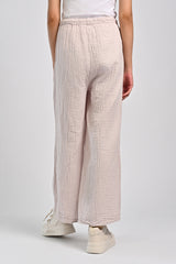 WIDE LEG RIPPLE TROUSER