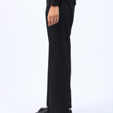 TEXTURED SATIN TROUSERS