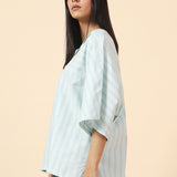 KIMONO TOP WITH POCKET DETAIL