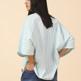 KIMONO TOP WITH POCKET DETAIL