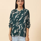 PRINTED BLOUSE