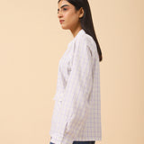 CHECKERED BUTTON DOWN SHIRT