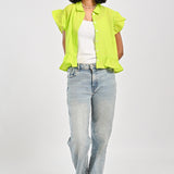 TOP WITH FRILL DETAIL