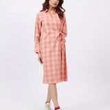 LONG SHIRT WITH PLACKET DETAIL