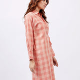 LONG SHIRT WITH PLACKET DETAIL