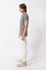 RESORT COLLAR PRINTED POLO