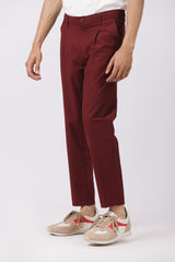 LOOSE CROPPED FIT CHINO TROUSER