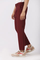 LOOSE CROPPED FIT CHINO TROUSER