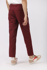 LOOSE CROPPED FIT CHINO TROUSER