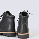 LACE-UP BOOTS