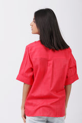 TOP WITH DRAWSTRING DETAIL