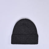 WOOL BEANIE WITH INSIDE FUR