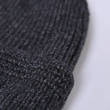 WOOL BEANIE WITH INSIDE FUR