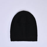 WOOL BEANIE WITH INSIDE FUR