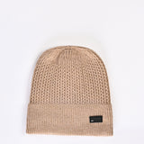 WOOL BEANIE WITH INSIDE FUR