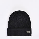 WOOL BEANIE WITH INSIDE FUR