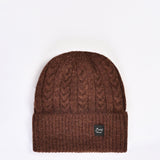 WOOL BEANIE WITH INSIDE FUR