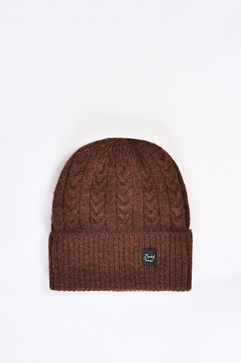 WOOL BEANIE WITH INSIDE FUR