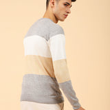 COLOR BLOCKING SWEATER