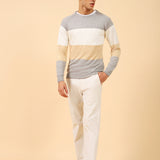 COLOR BLOCKING SWEATER