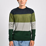 COLOR BLOCKING SWEATER