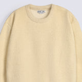 BRUSHED WOOL BLEND SWEATER