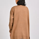 CASHMERE HAND-FEEL CARDIGAN