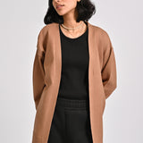 CASHMERE HAND-FEEL CARDIGAN