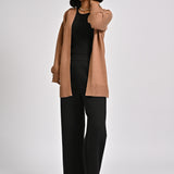 CASHMERE HAND-FEEL CARDIGAN
