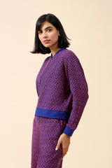 PATTERNED JACQUARD TOP