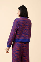 PATTERNED JACQUARD TOP