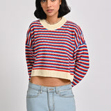 OVERSIZED STRIPED JUMPER