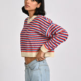 OVERSIZED STRIPED JUMPER