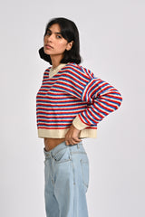 OVERSIZED STRIPED JUMPER