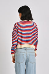 OVERSIZED STRIPED JUMPER