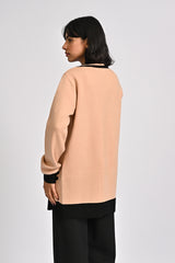 CASHMERE HAND-FEEL CARDIGAN